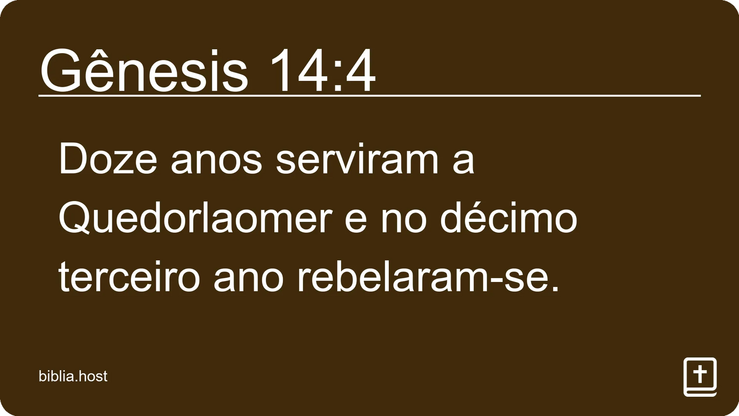 Gênesis 14:4