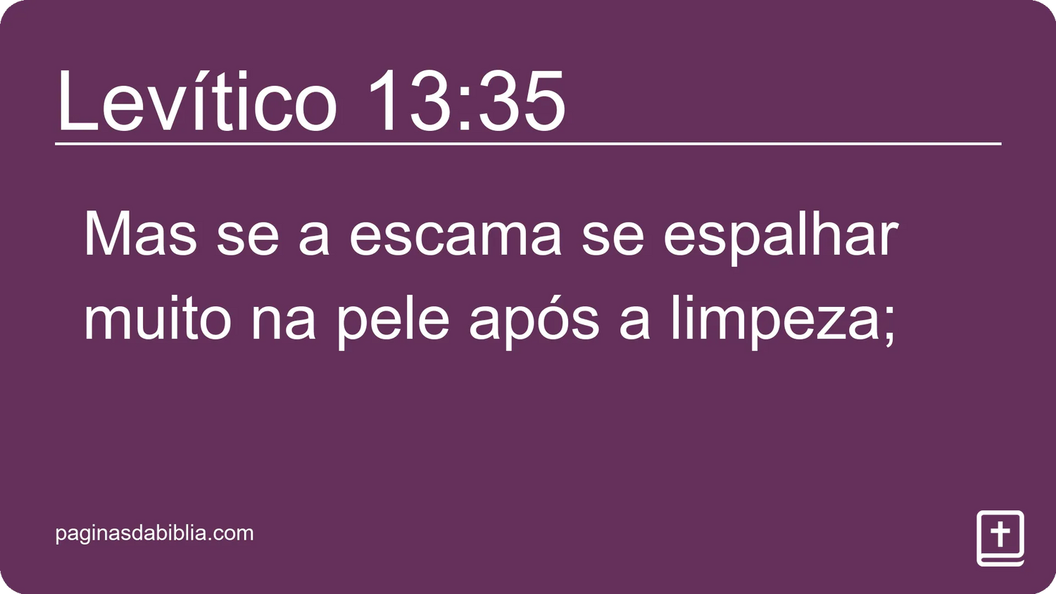 Levítico 13:35