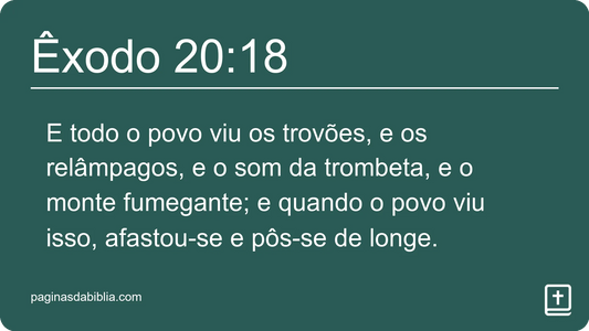 Êxodo 20:18