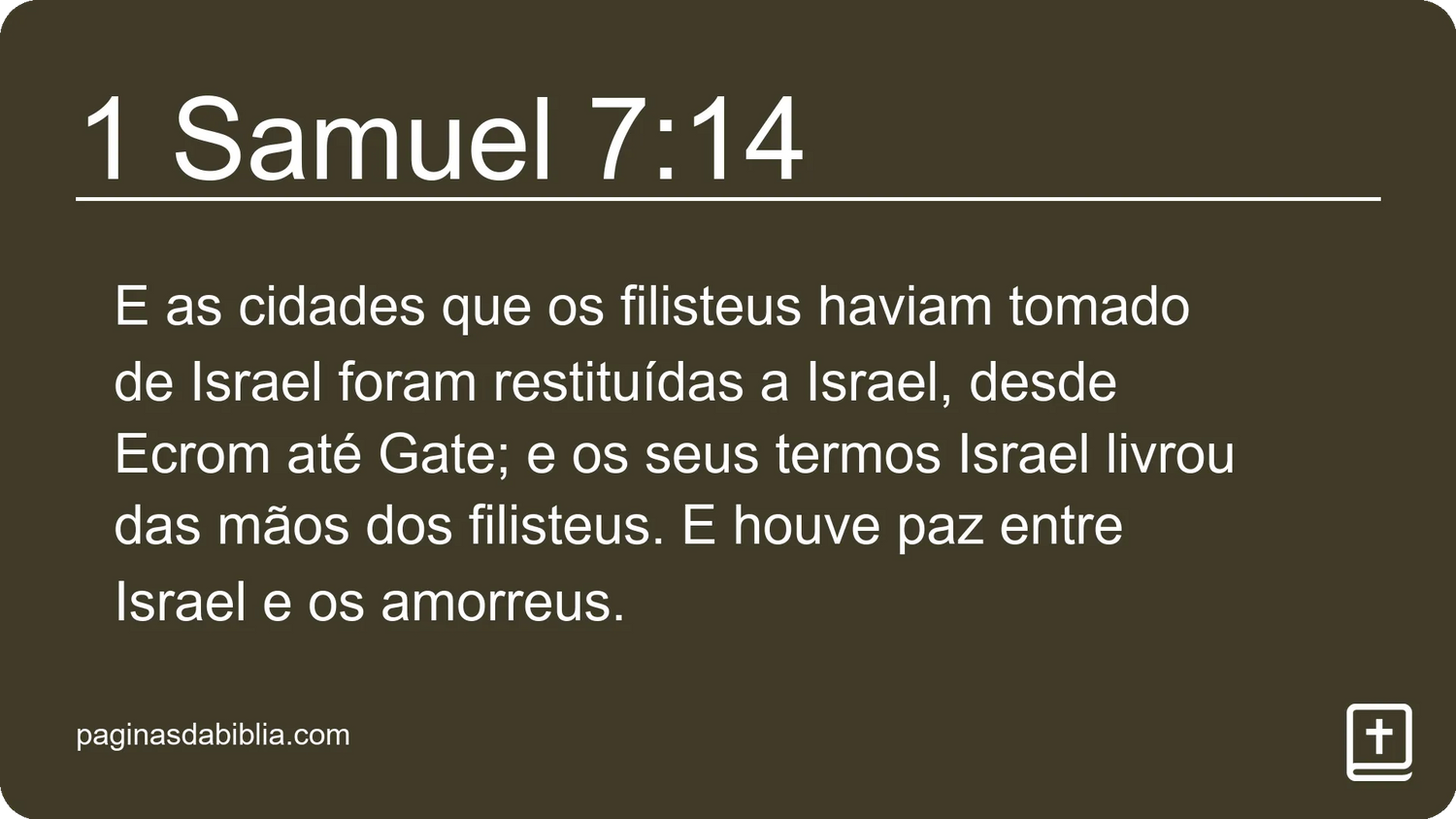 1 Samuel 7:14