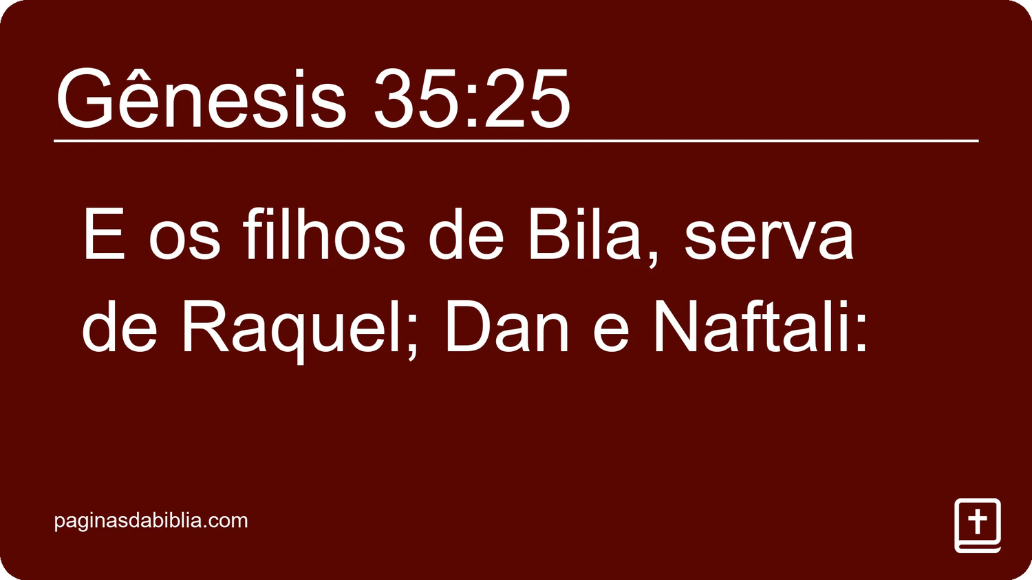 Gênesis 35:25