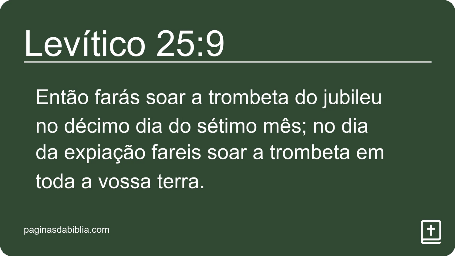 Levítico 25:9