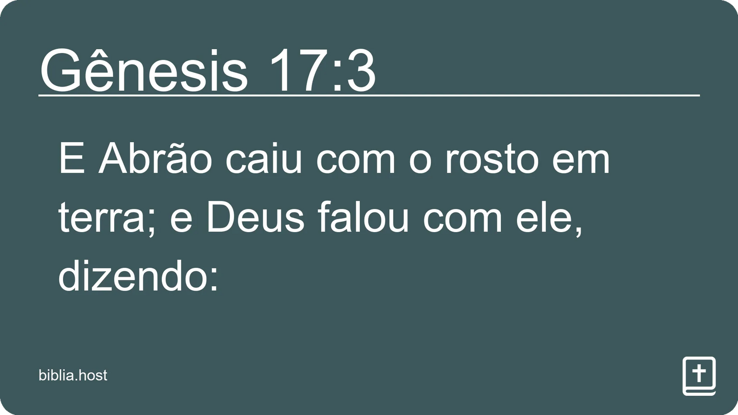 Gênesis 17:3