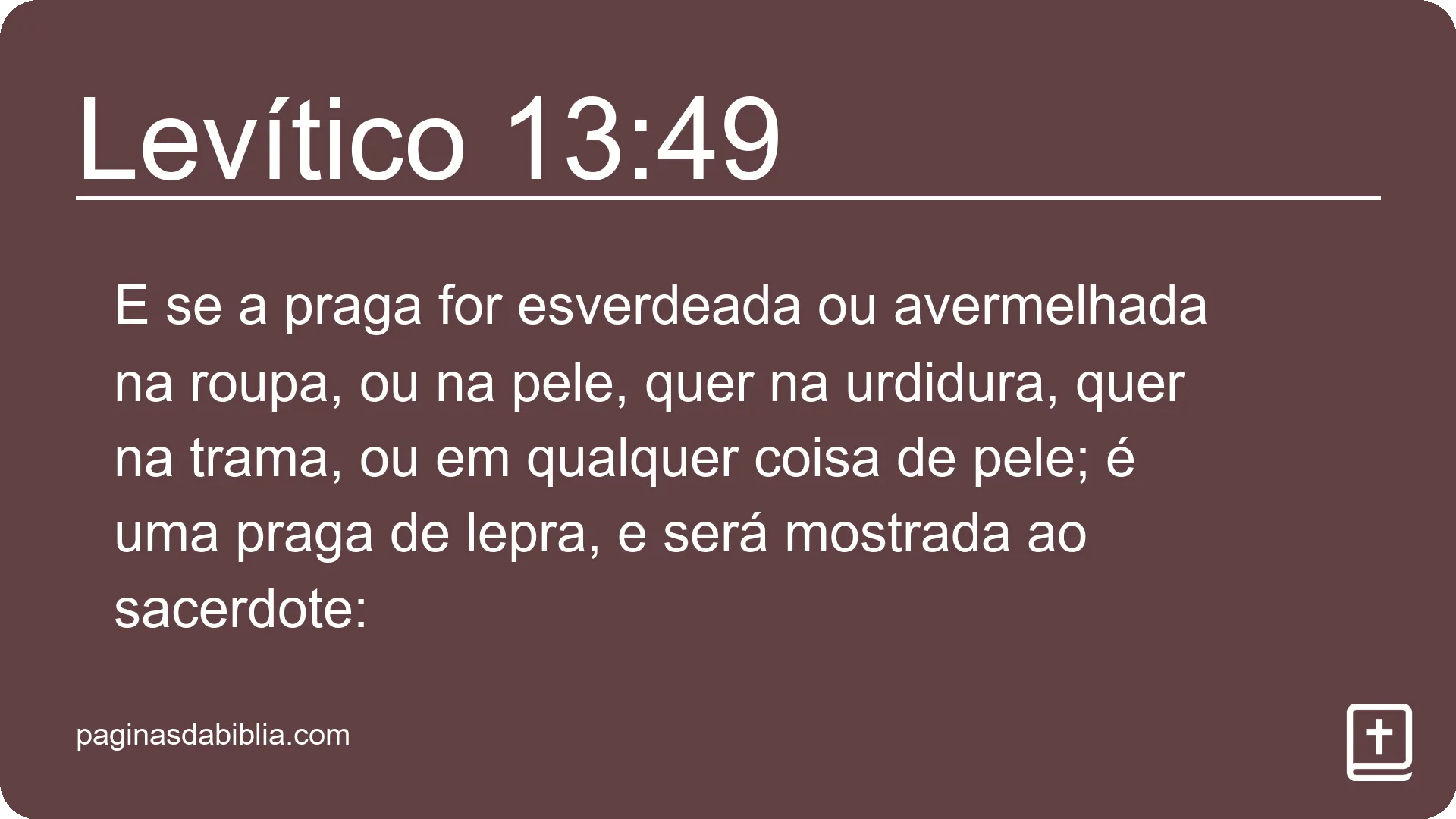 Levítico 13:49