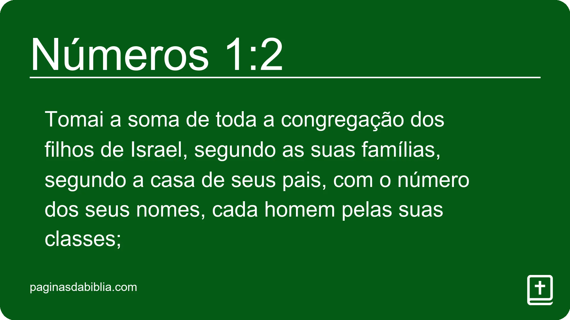 Números 1:2