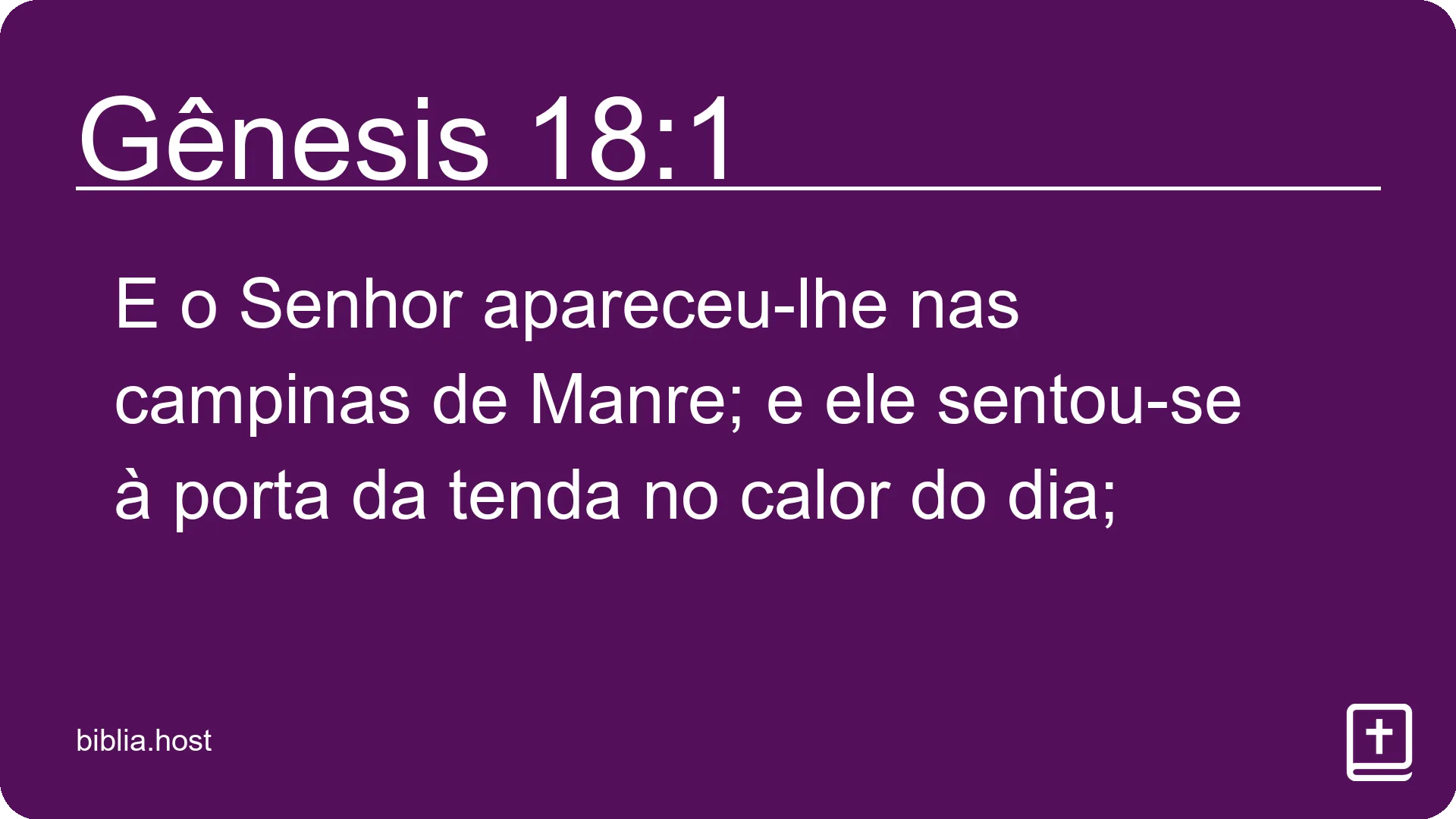 Gênesis 18:1