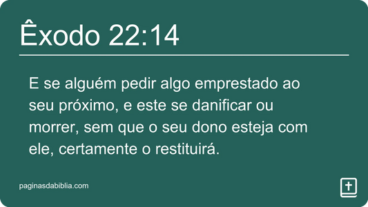 Êxodo 22:14