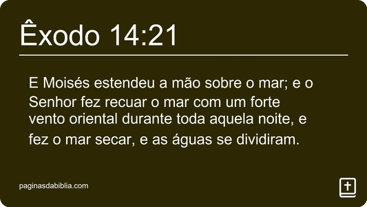 Êxodo 14:21