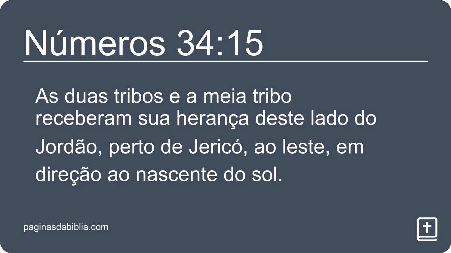 Números 34:15