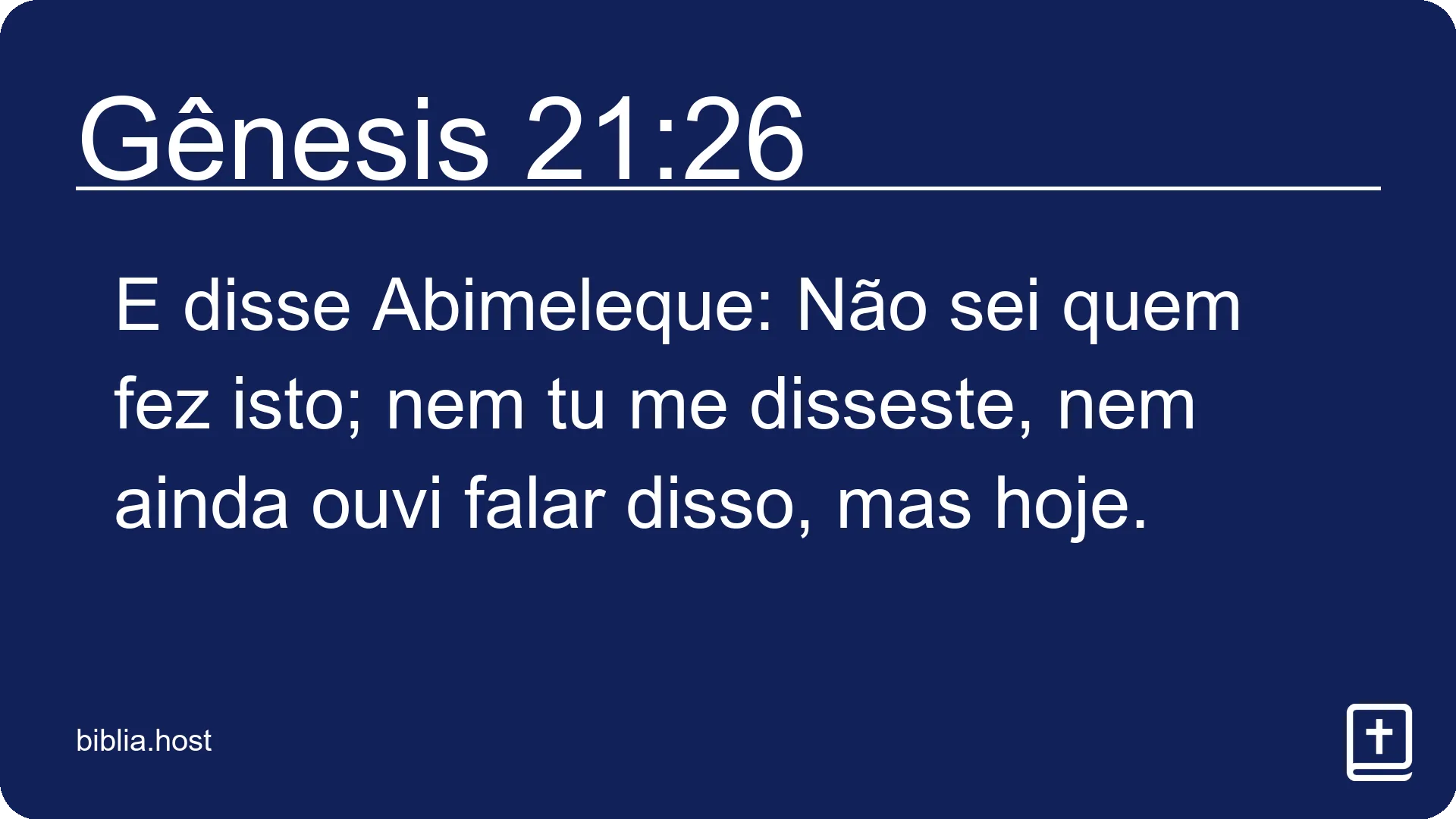 Gênesis 21:26