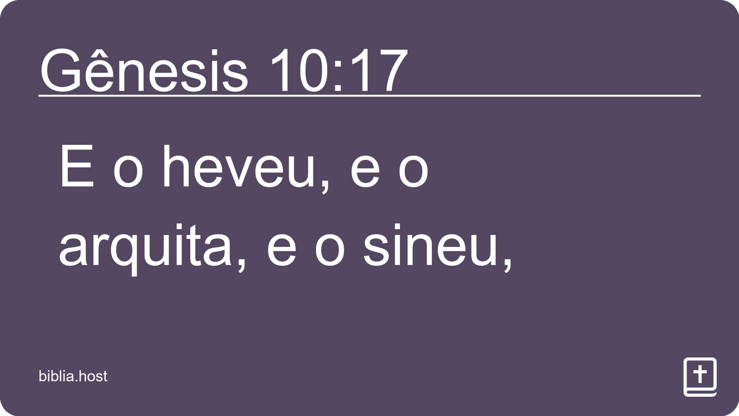 Gênesis 10:17