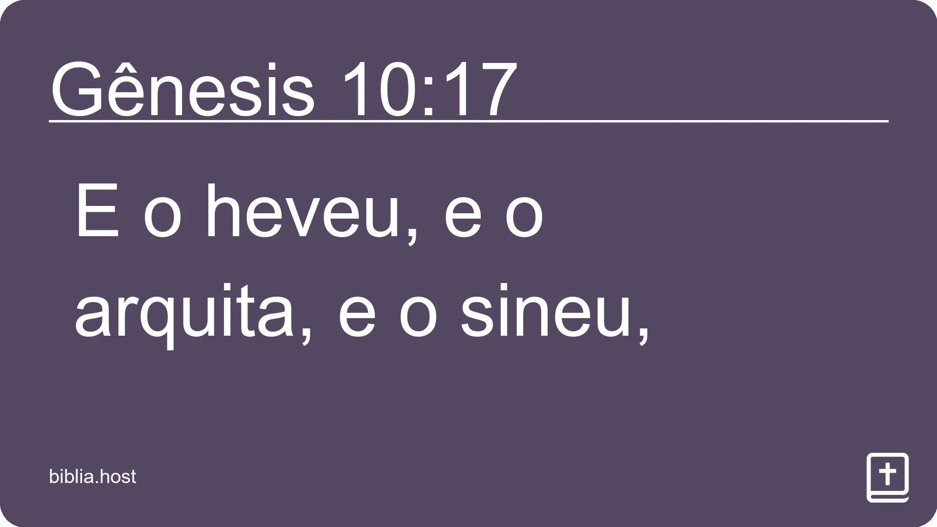 Gênesis 10:17