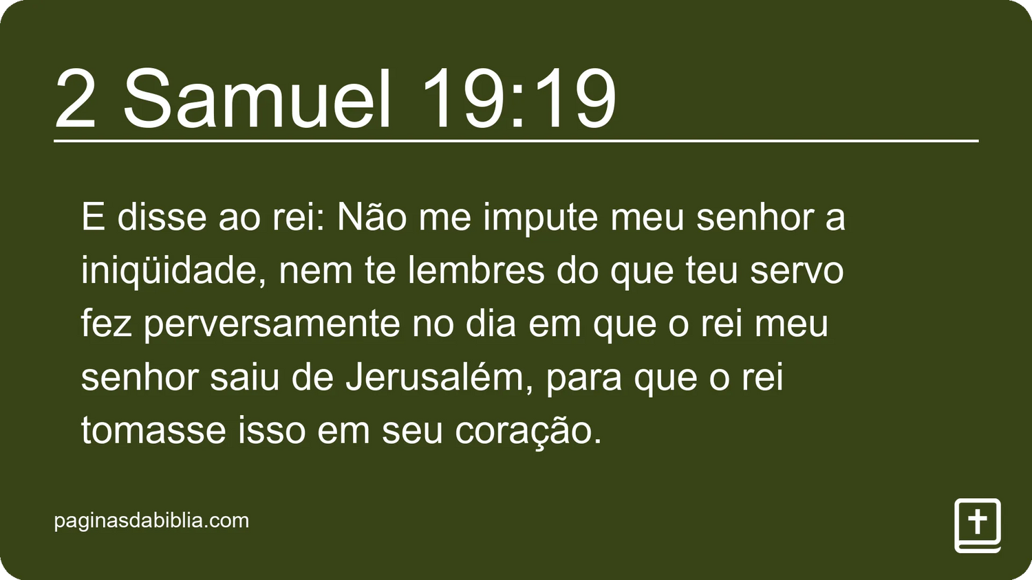 2 Samuel 19:19