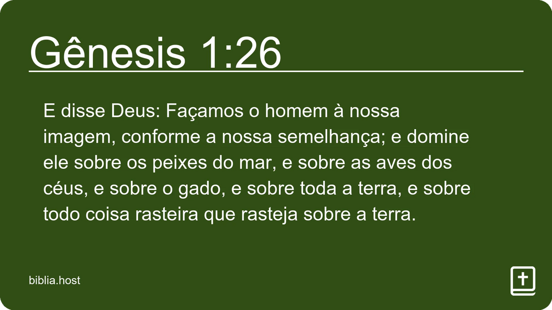 Gênesis 1:26