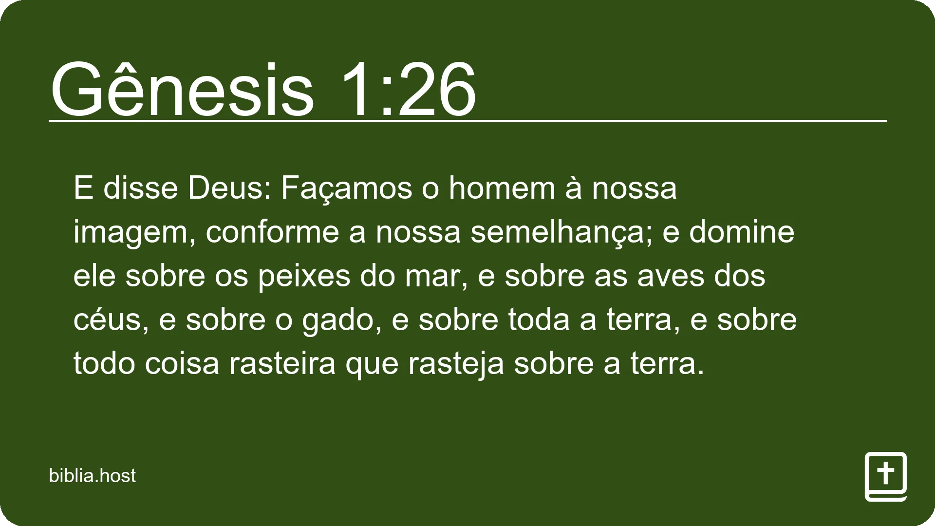 Gênesis 1:26