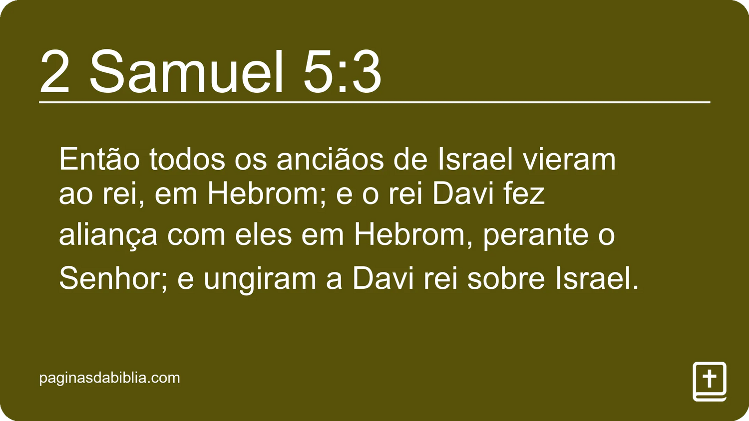 2 Samuel 5:3