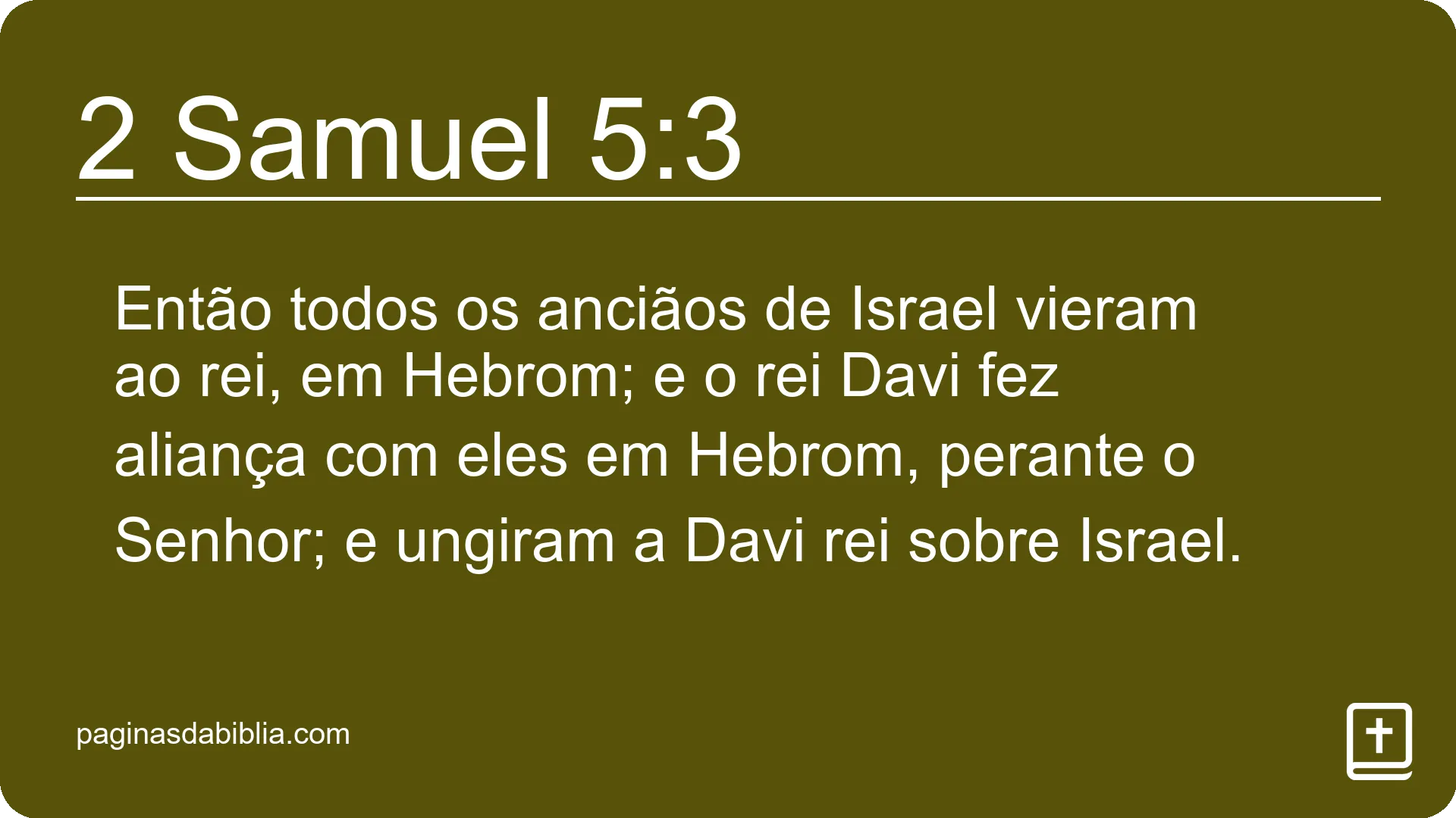 2 Samuel 5:3