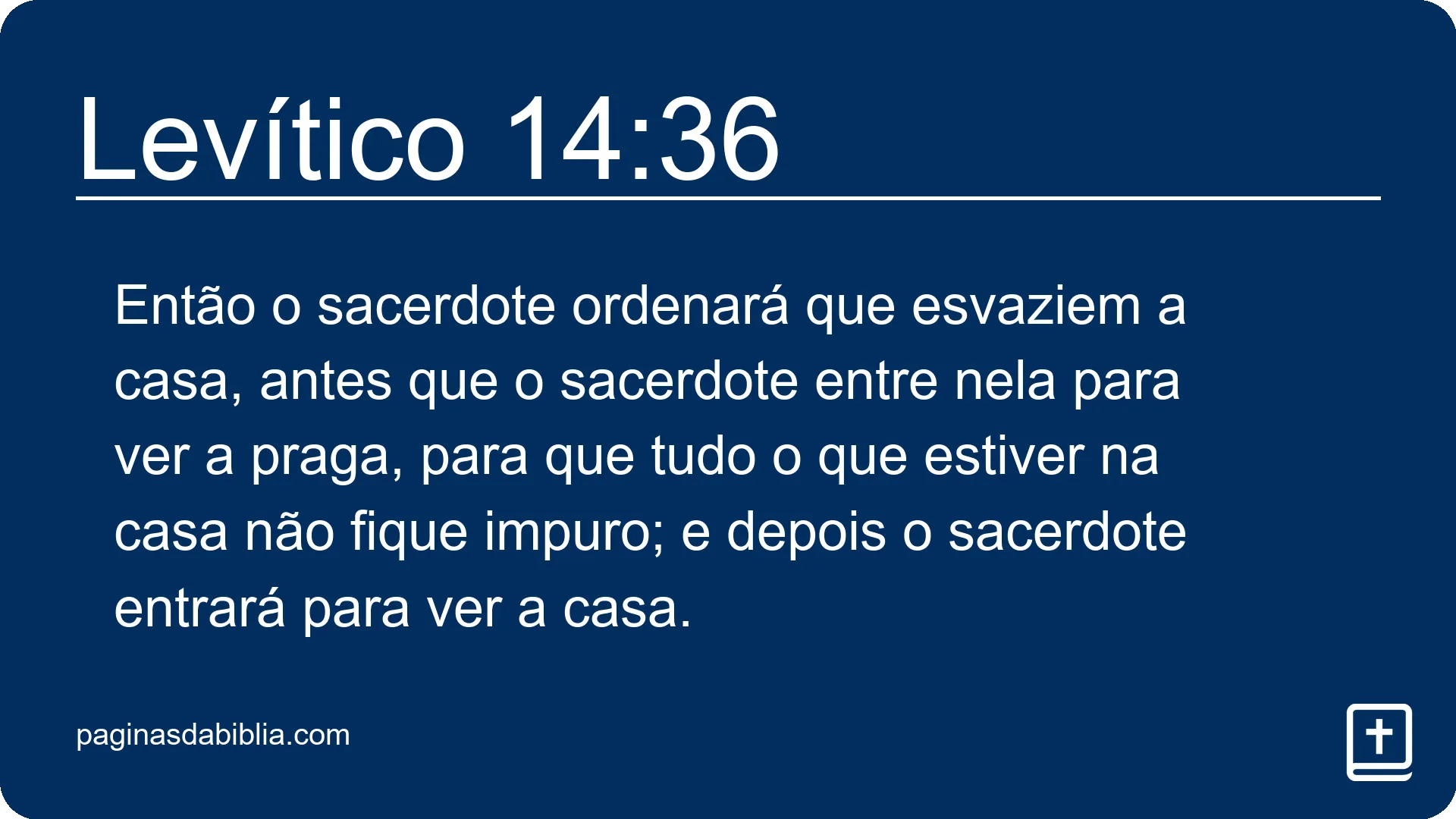 Levítico 14:36