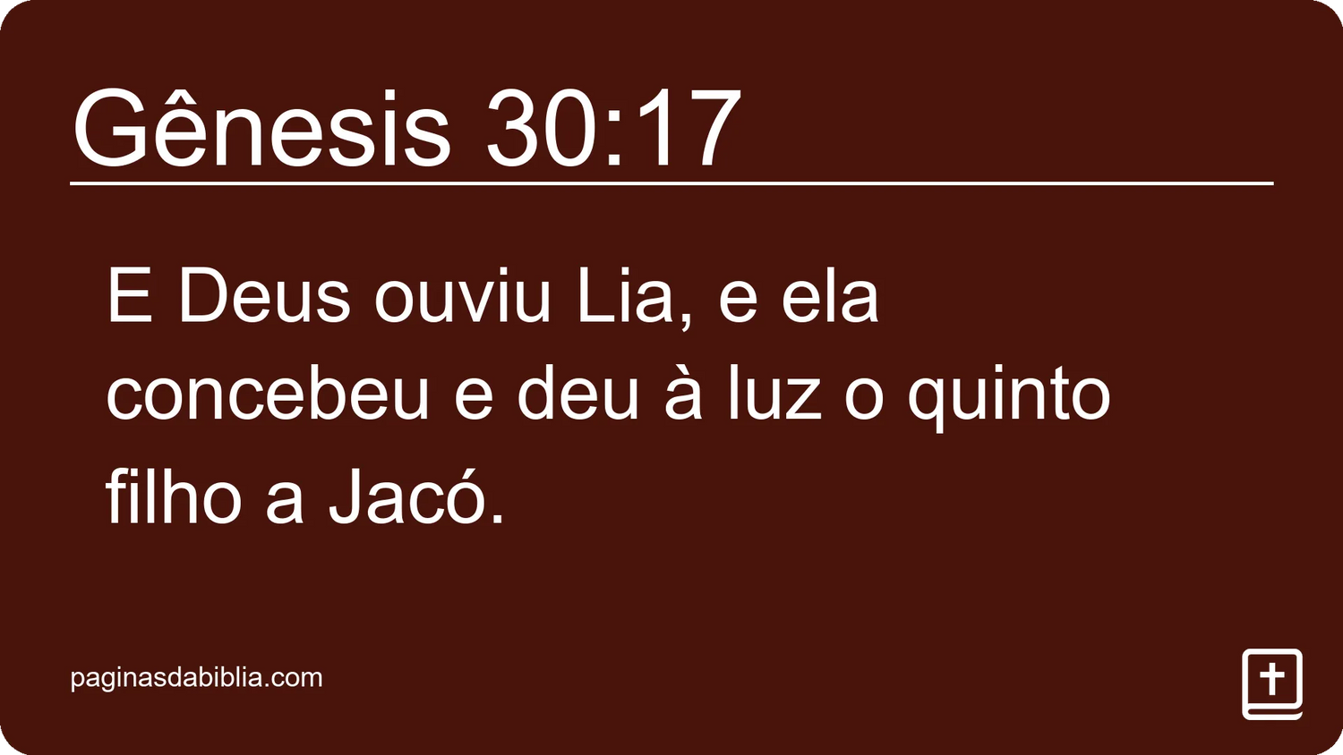 Gênesis 30:17