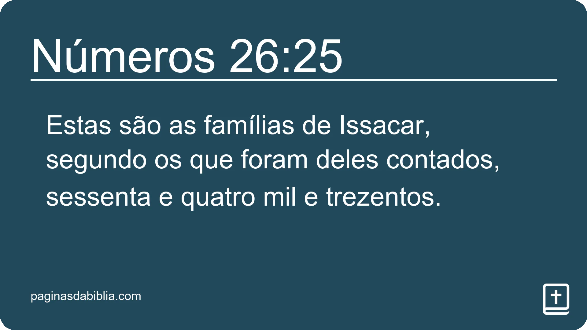 Números 26:25