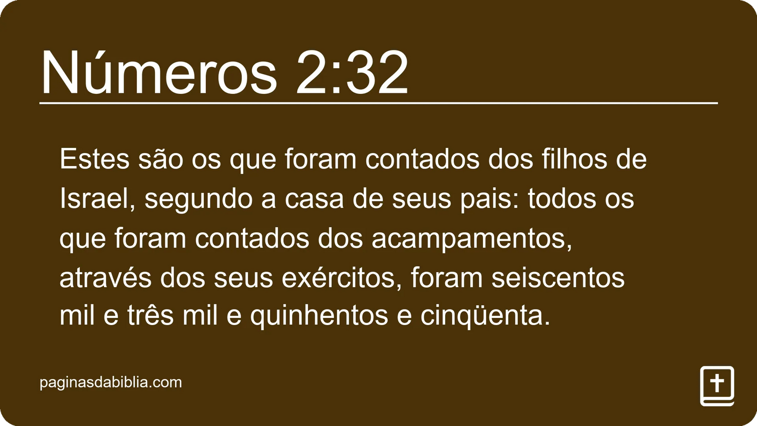 Números 2:32