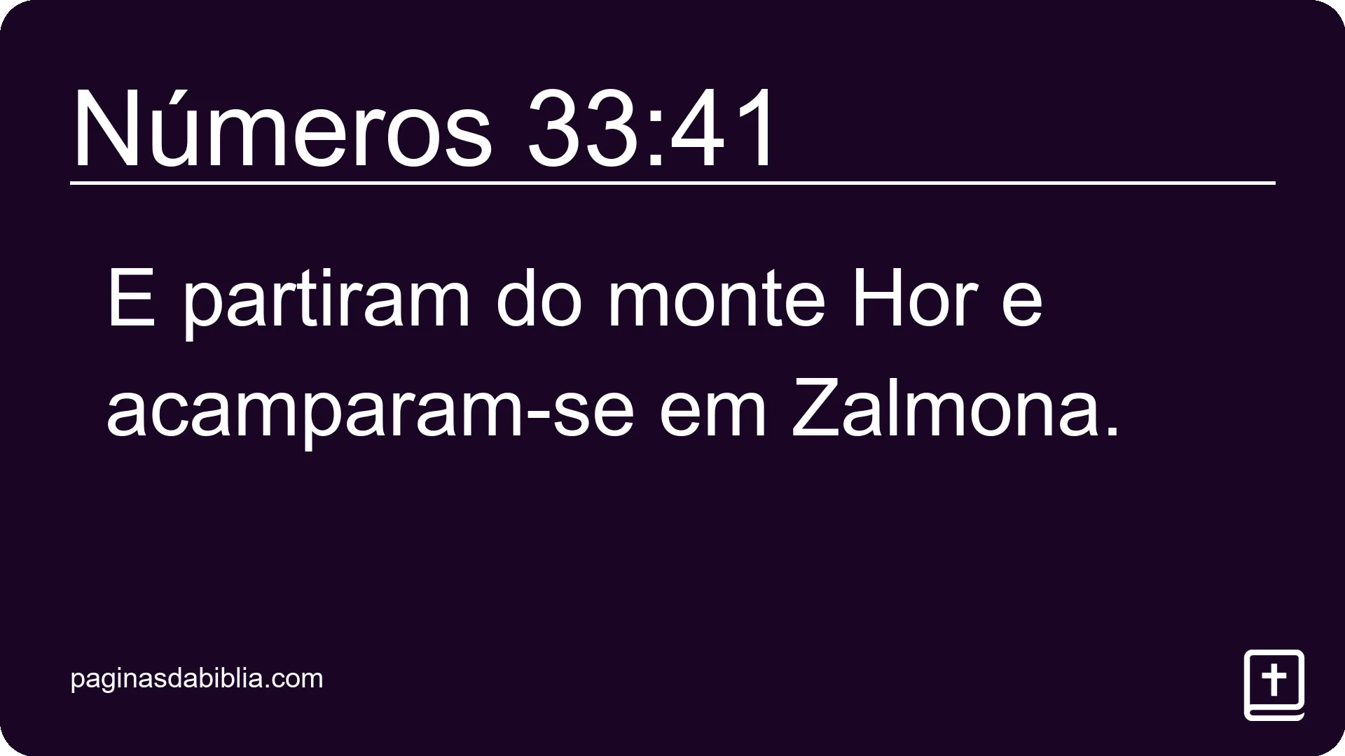 Números 33:41