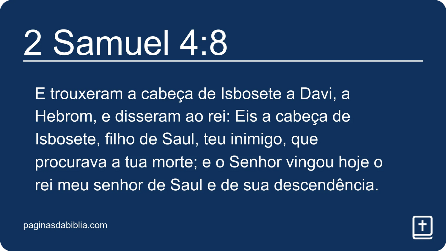 2 Samuel 4:8