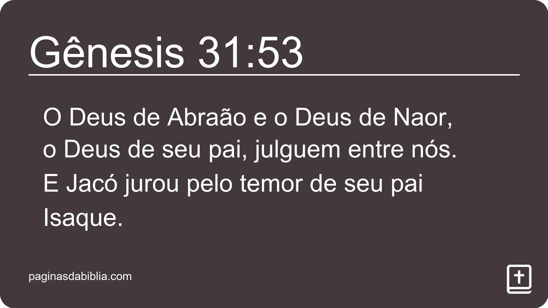 Gênesis 31:53