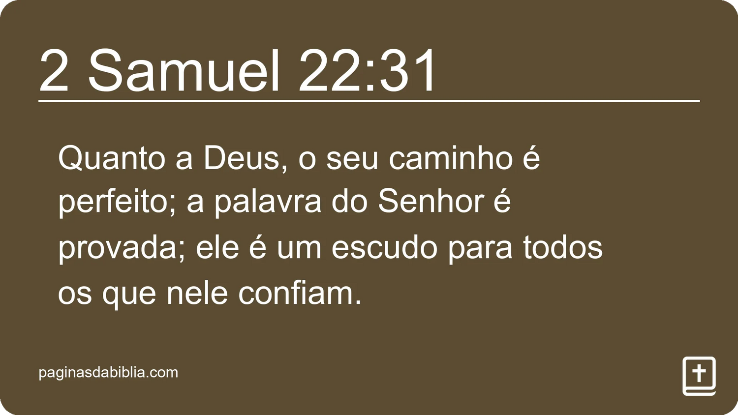 2 Samuel 22:31