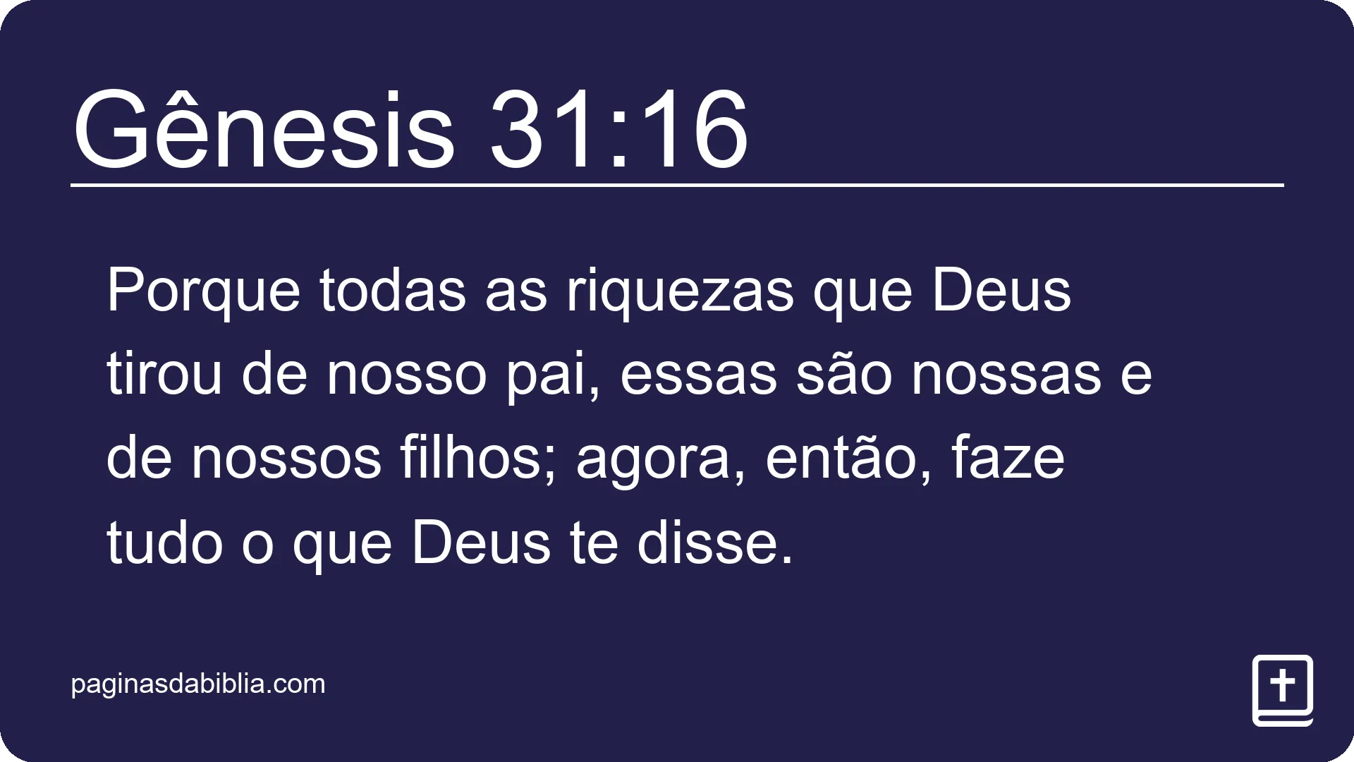 Gênesis 31:16