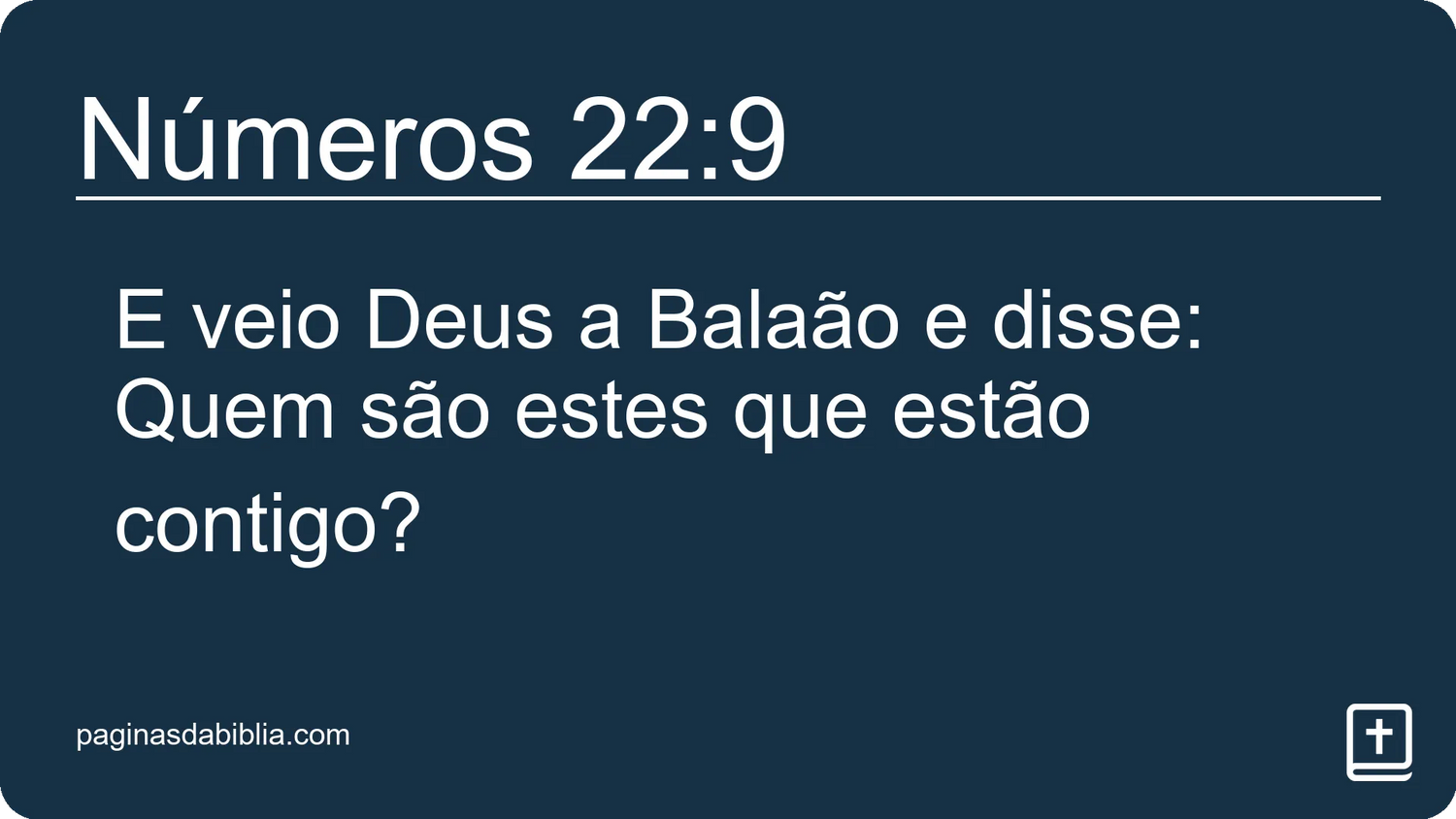 Números 22:9