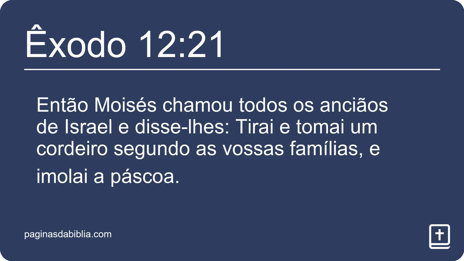 Êxodo 12:21