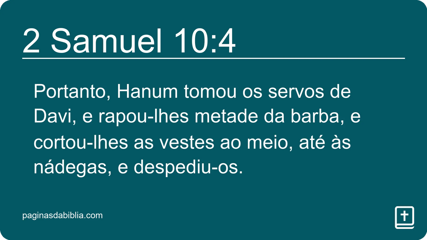 2 Samuel 10:4