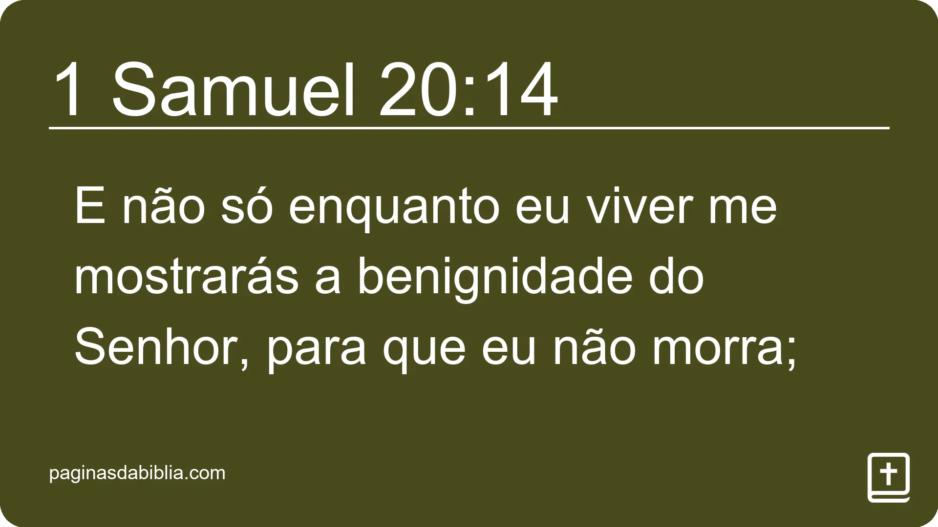 1 Samuel 20:14