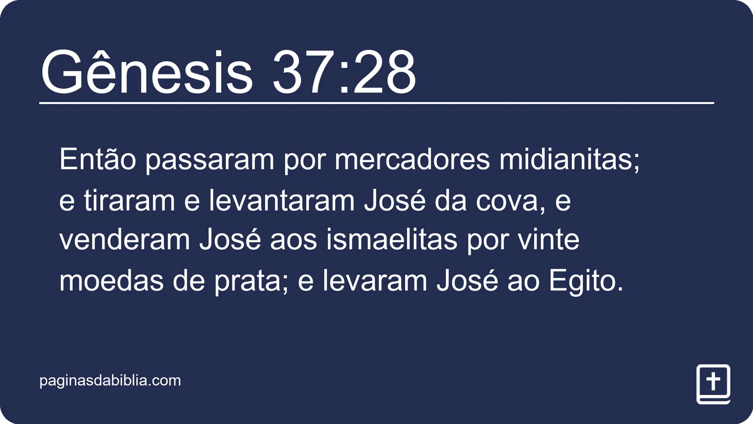 Gênesis 37:28