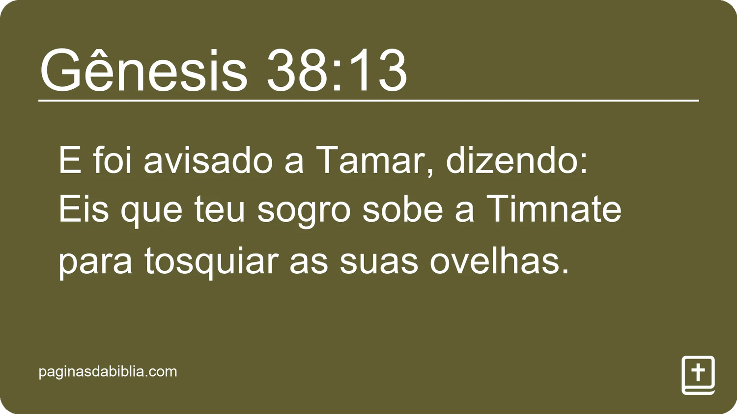 Gênesis 38:13