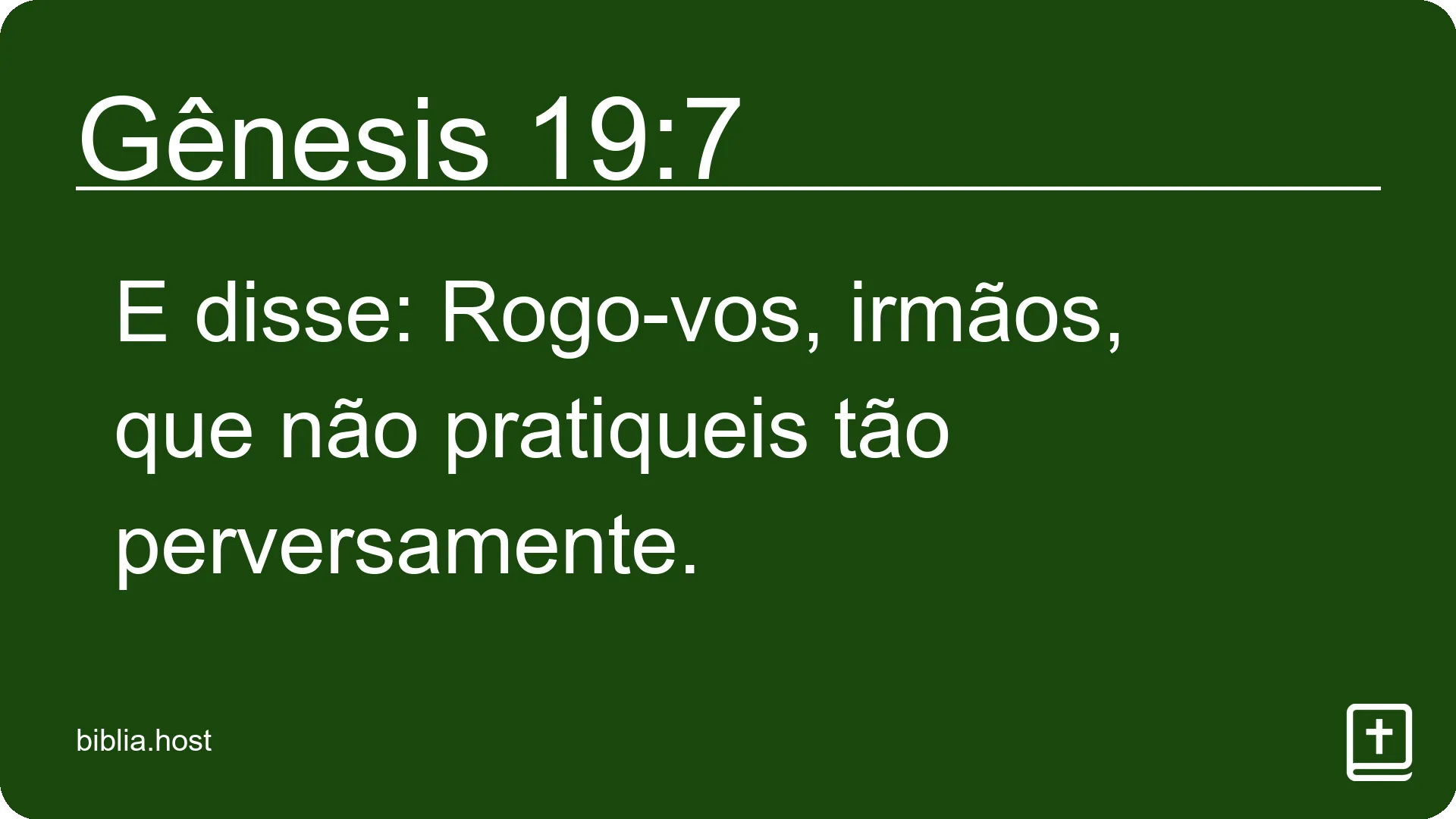 Gênesis 19:7