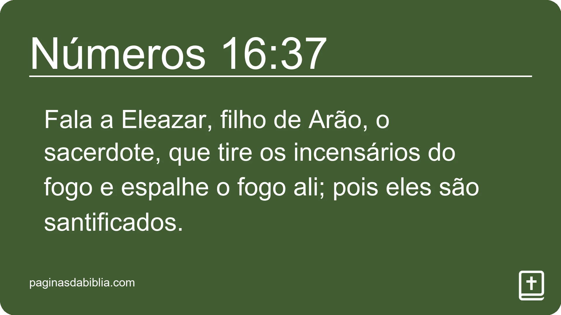 Números 16:37