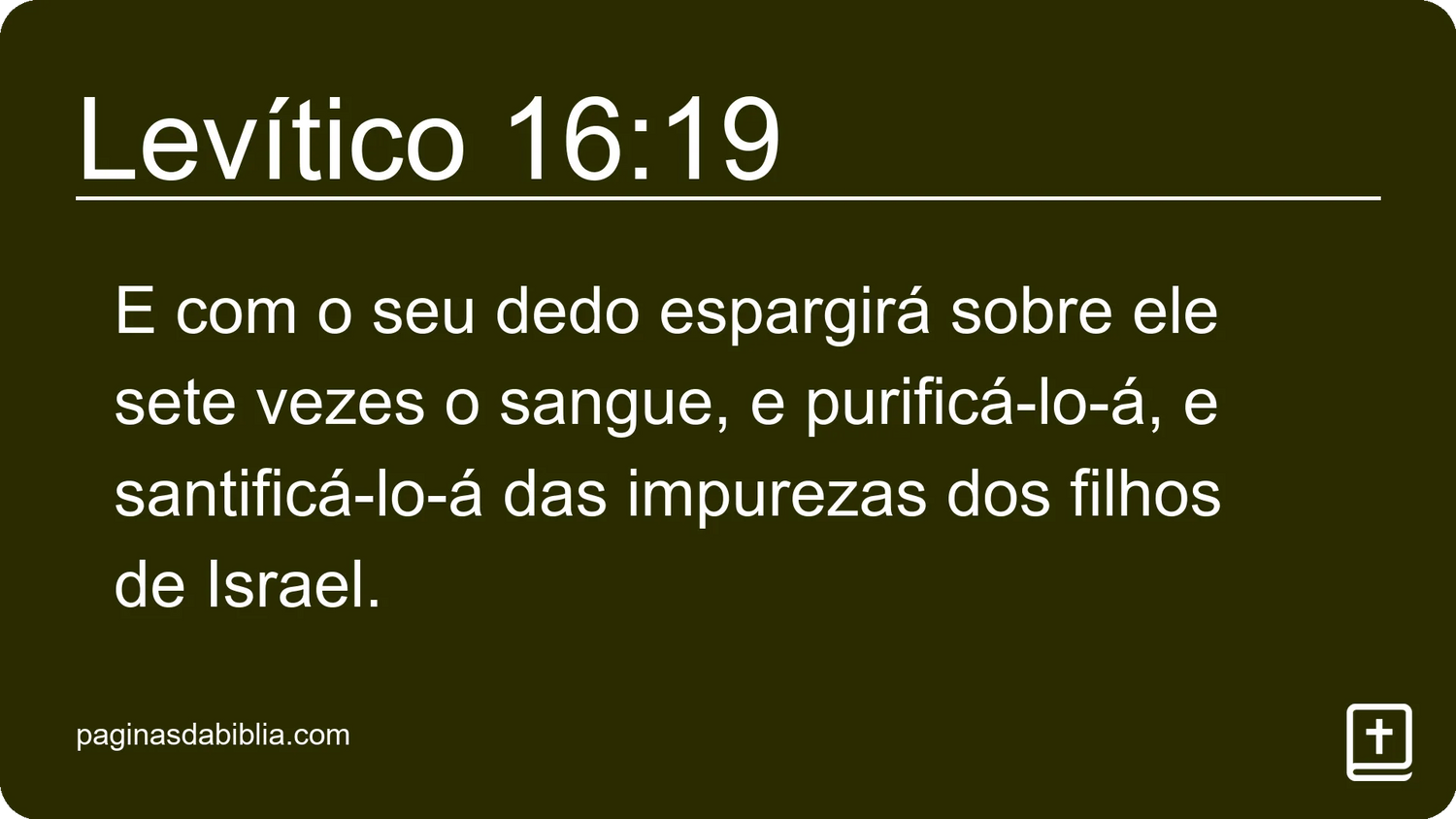 Levítico 16:19