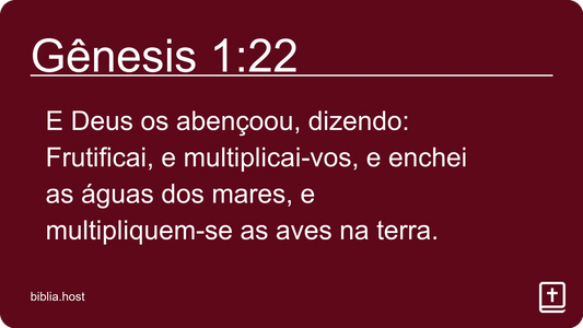 Gênesis 1:22