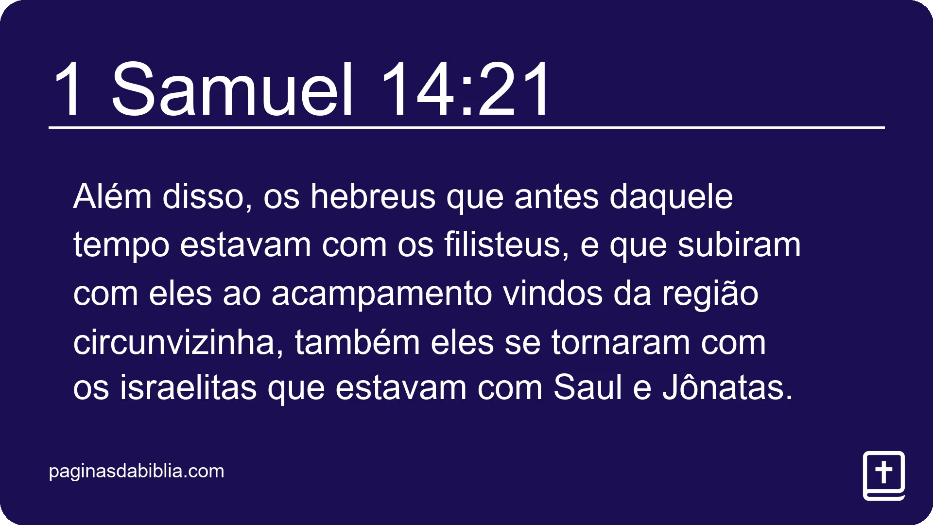 1 Samuel 14:21