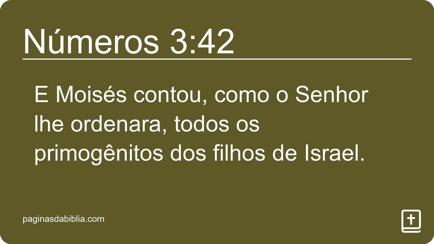 Números 3:42