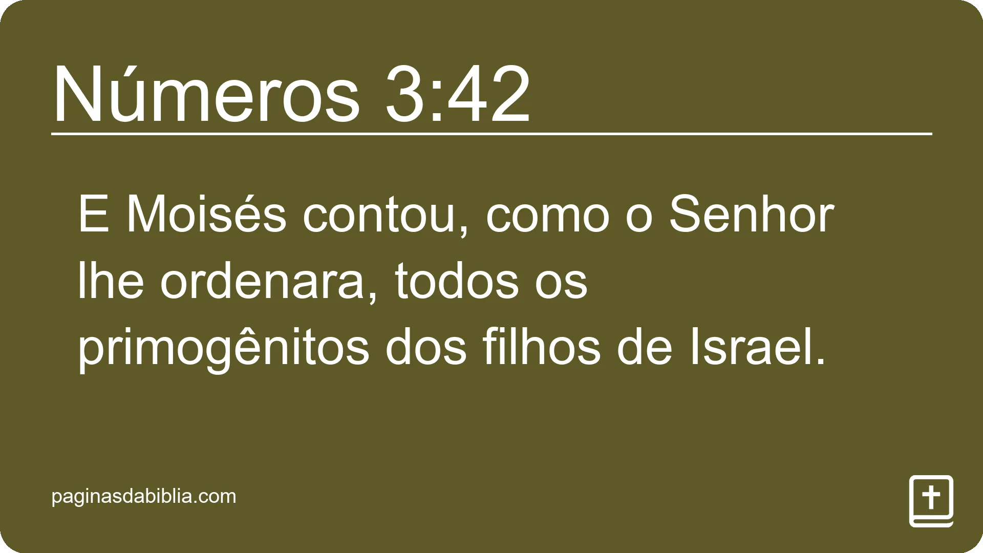 Números 3:42