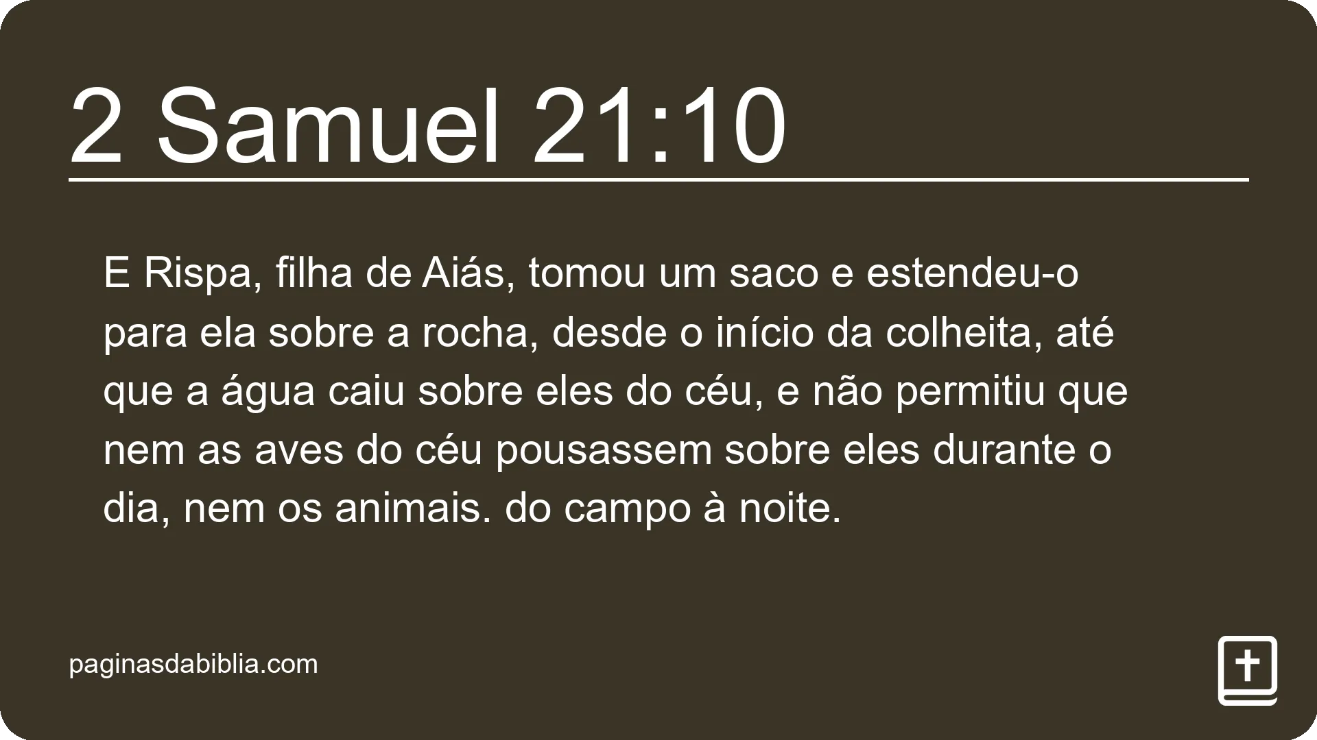 2 Samuel 21:10