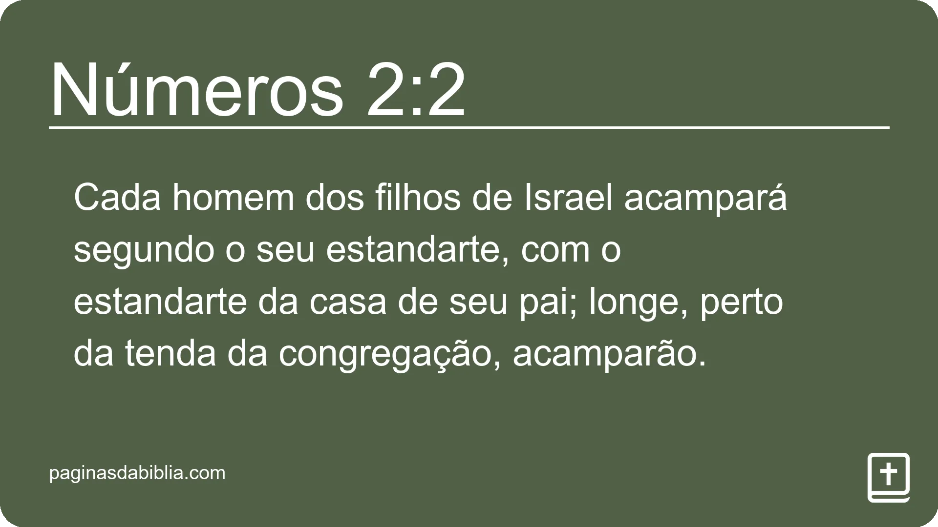 Números 2:2