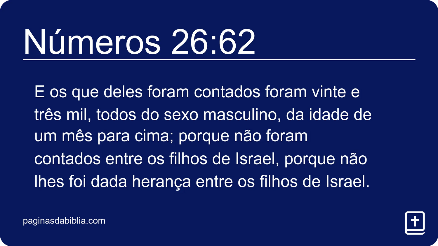 Números 26:62