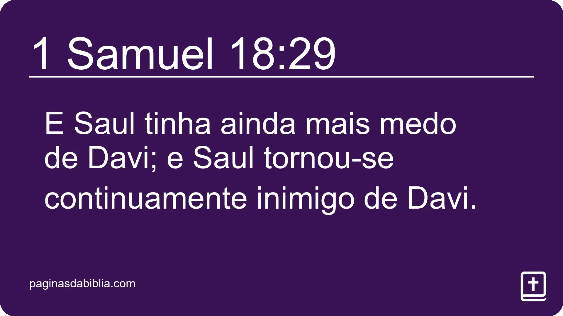 1 Samuel 18:29