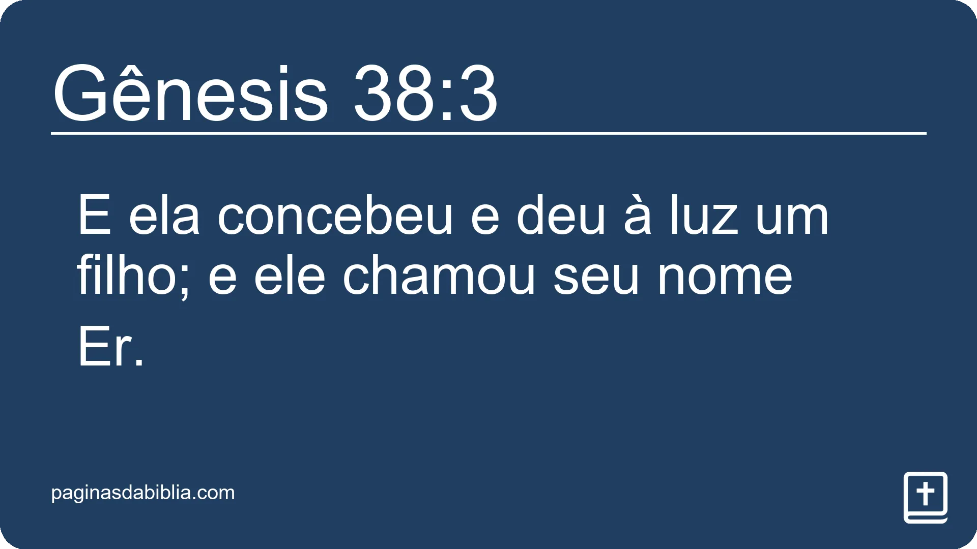 Gênesis 38:3