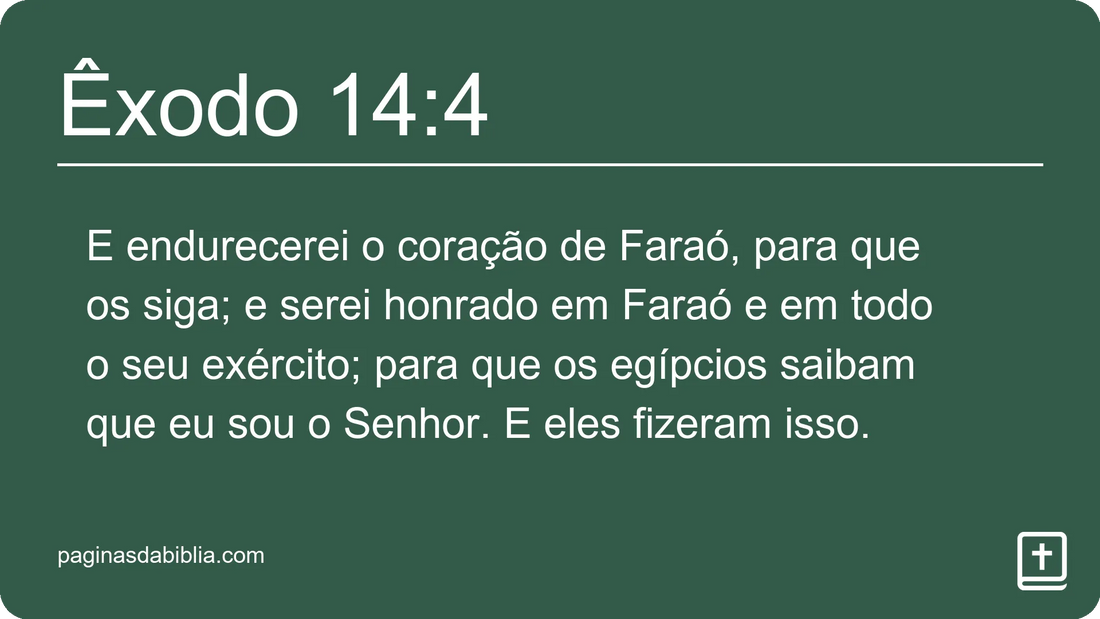 Êxodo 14:4