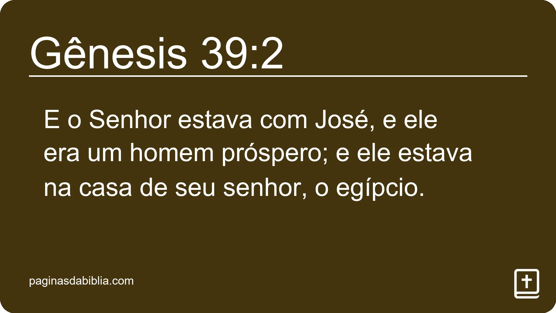 Gênesis 39:2